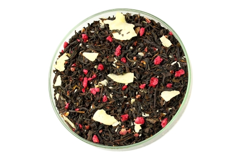 Herbata Czarna MALINOWE RAFAELLO Pyszna Harmonia Aromatów !!